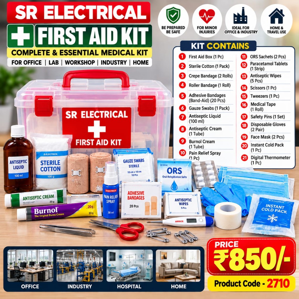 SR Electrical First Aid Kit